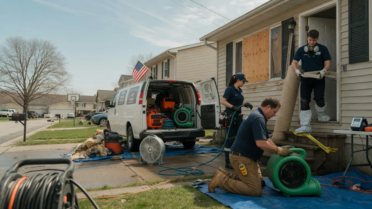 Water Damage Restoration in Oakland City, IN near me